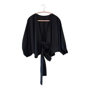Elegant Black Women's Top